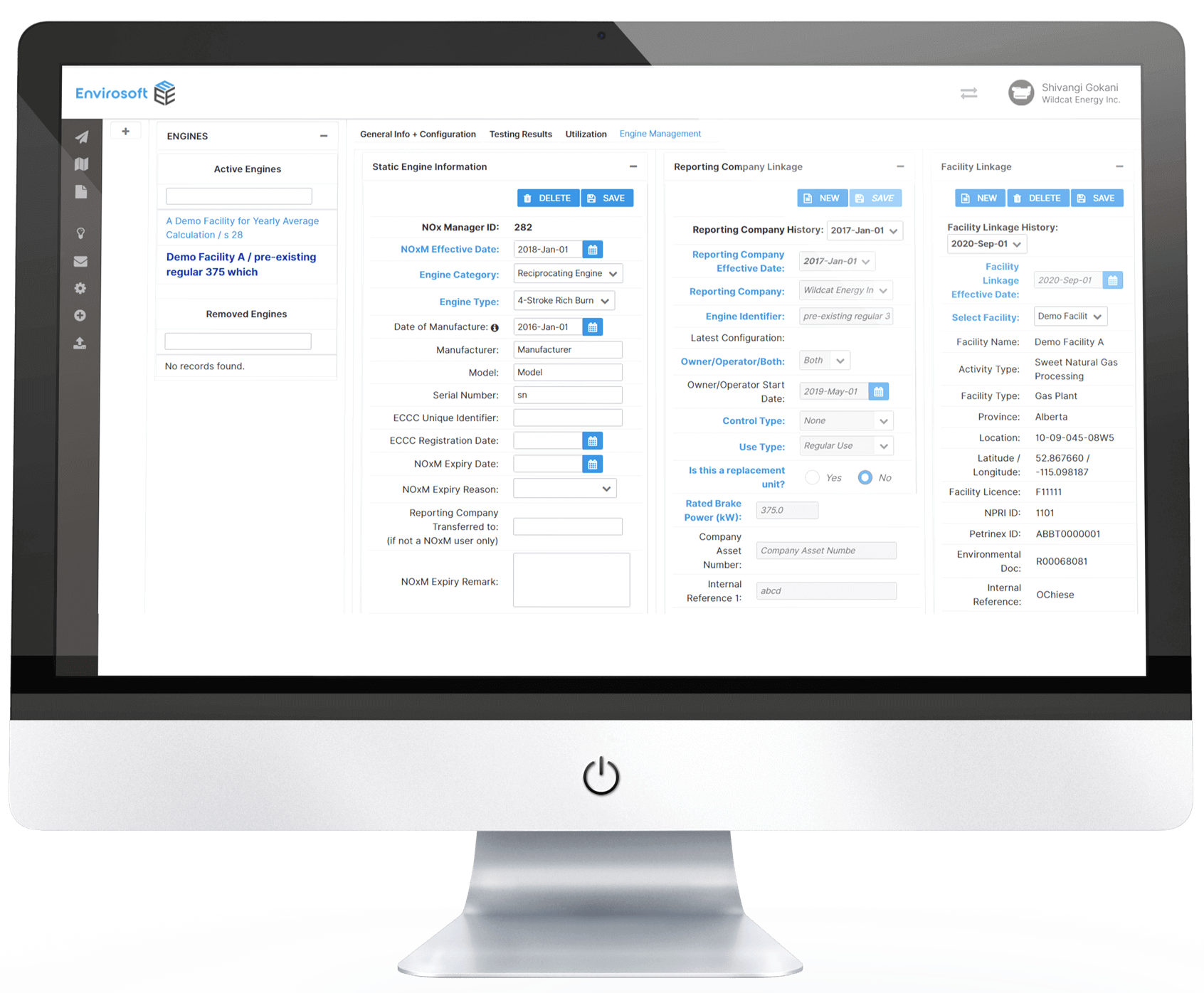 Envirosoft NOx Manager